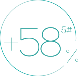 +58%